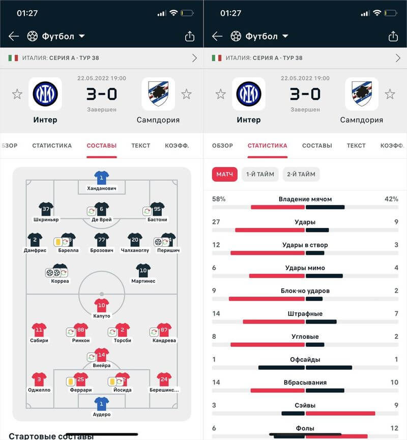 интер сампдория статистика интер сампдория статистика